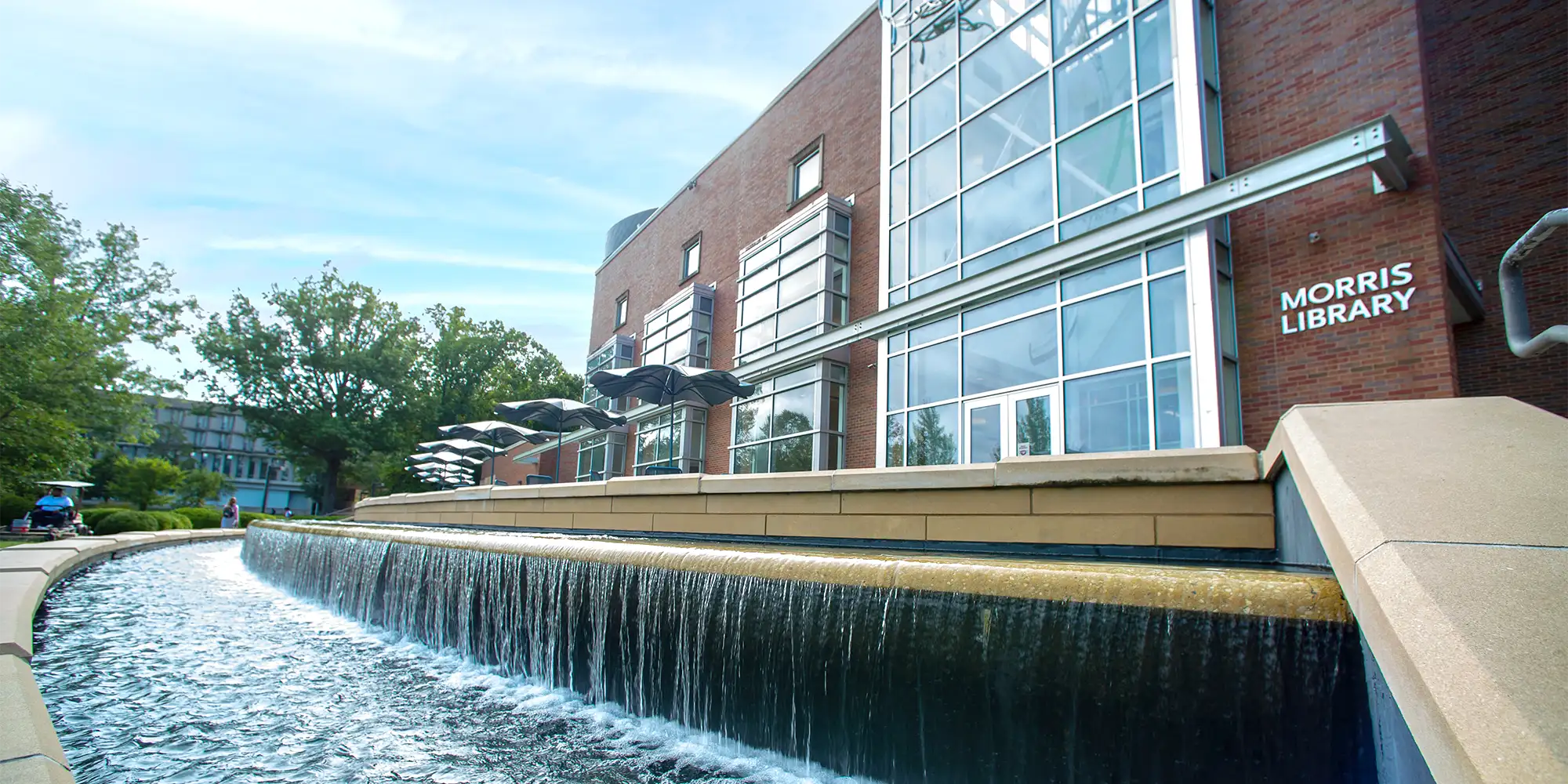 Morris Library Exterior